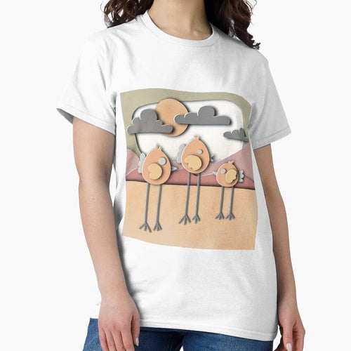 Adorable baby chicks - neutrals by RichgeraldArt