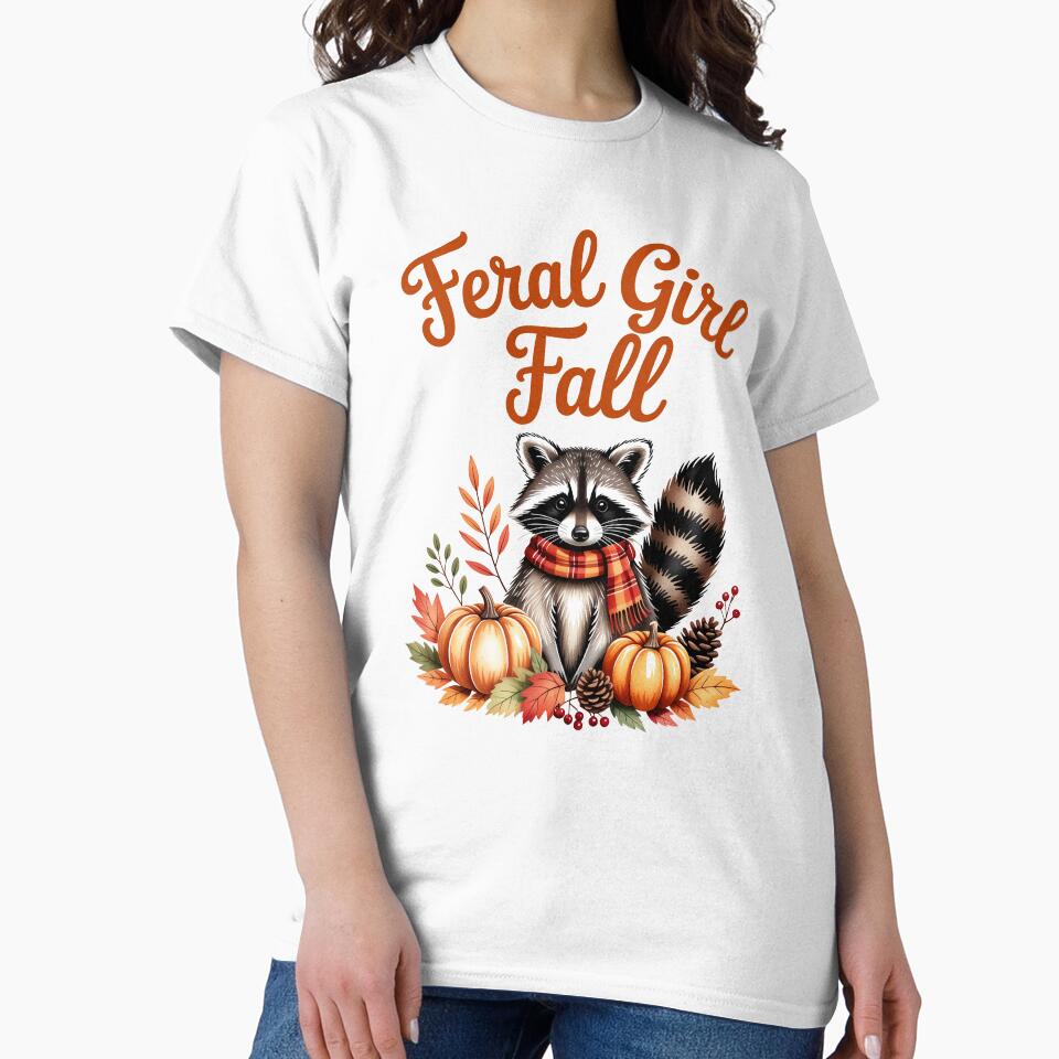 Feral Girl Fall Raccoon by jkrphoto