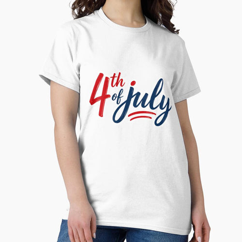 4th of July Patriotic Typography Design by SnarkyLab