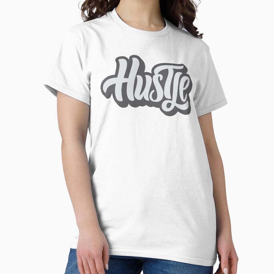 HUSTLE (gray script) by oldskooldesign
