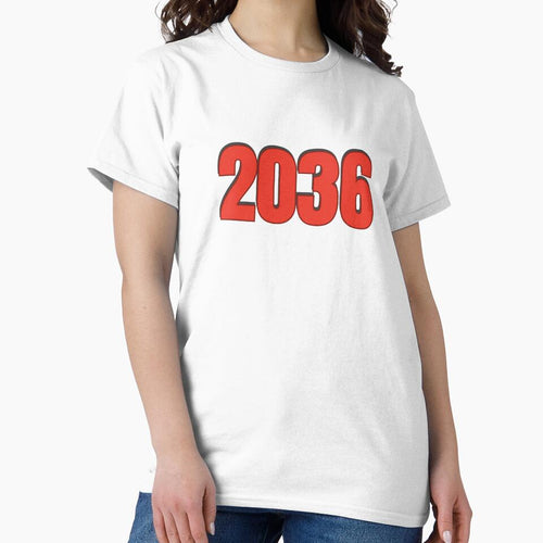 2036 Year Number Date Typography by Rasheedaholik