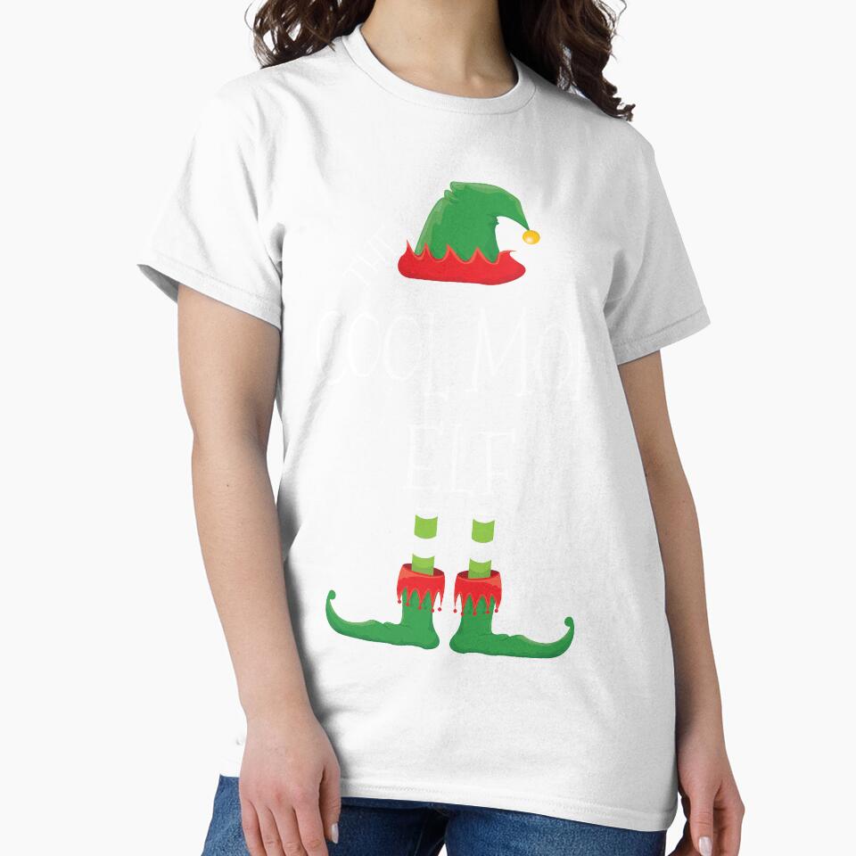 Cool Mom Elf Family Matching Christmas Group Funny Gift by DavisHasari