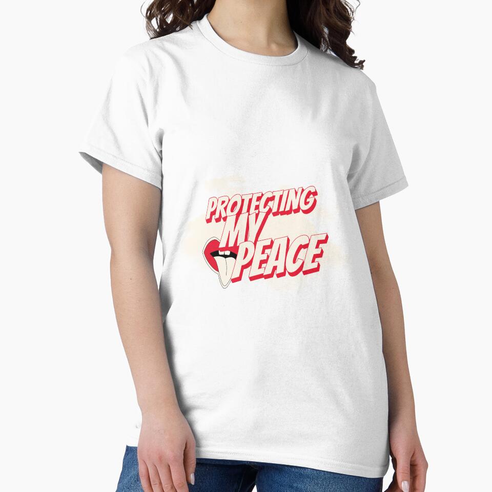 Protecting My Babe - Cool Empowered Women T shirt Tee by APINKILLUSION