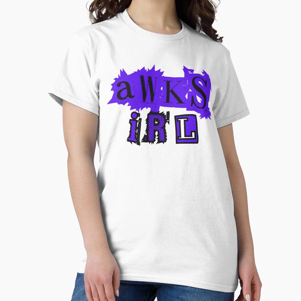 Awks IRL (In Real Life) 2025 Slang Blue by Artography Designs