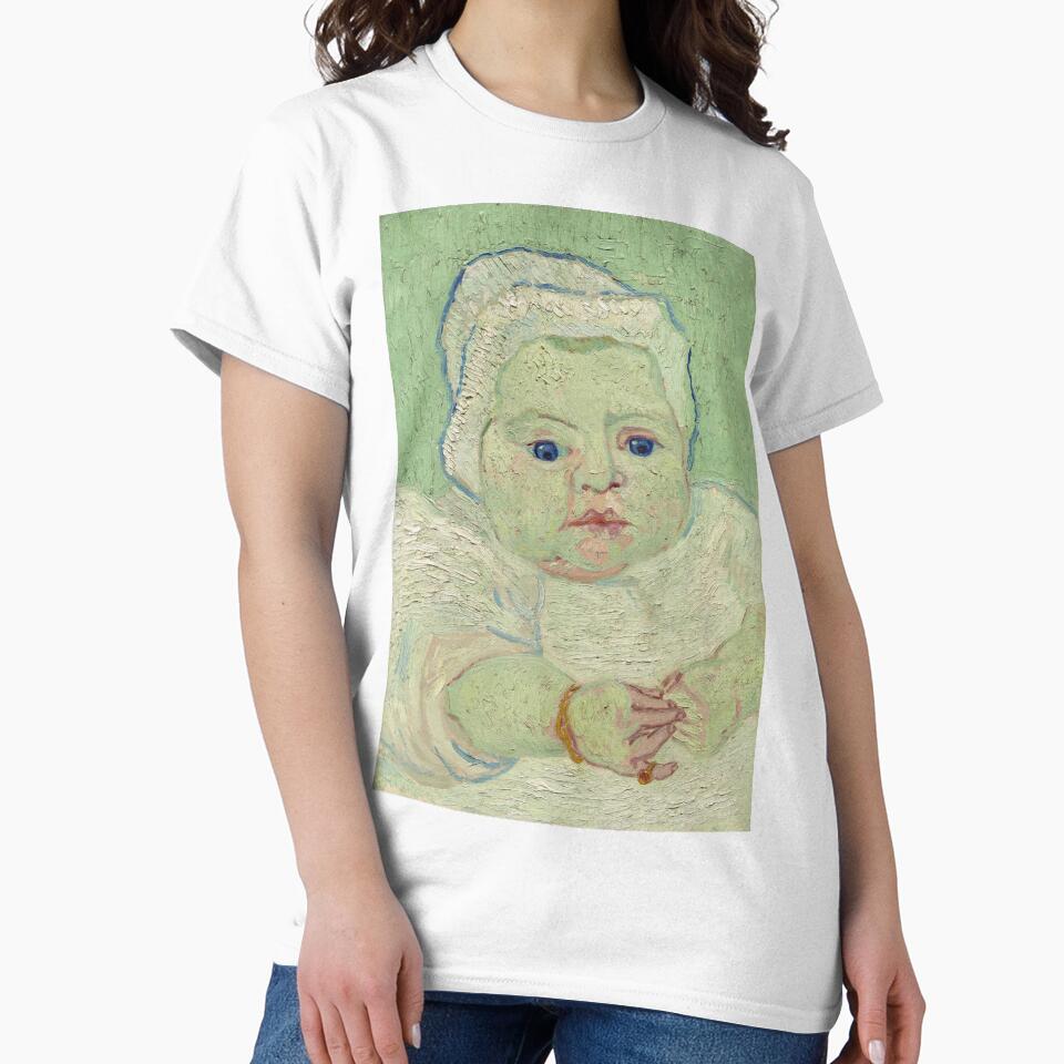 Roulins Baby by Vincent van Gogh: Post Impressionist Nursery Art Print by artofuniverse
