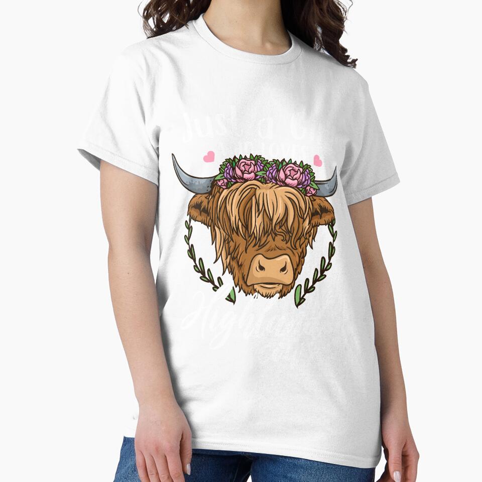 Highland Cow Scottish Farmer Highland Cow Lover by CreativeGiftShp