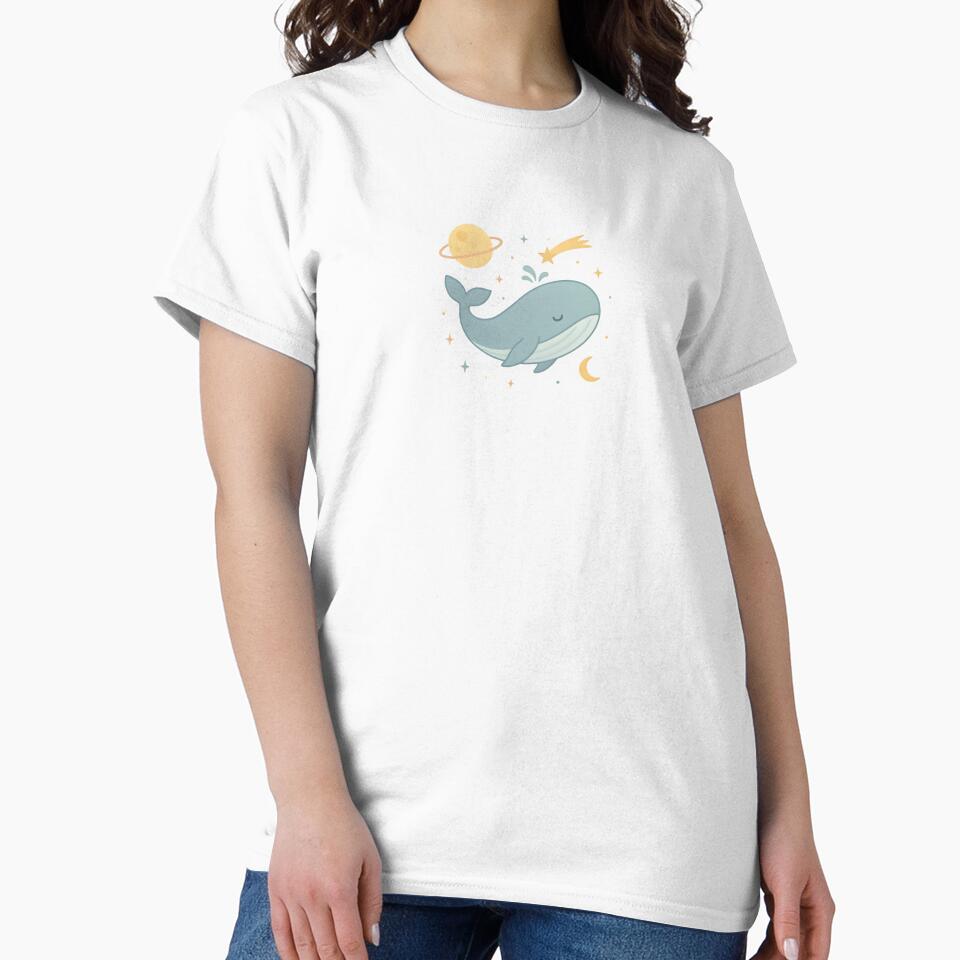 Cosmic Whale – Gentle Giant Gliding Through the Cosmos by SheepyDaily