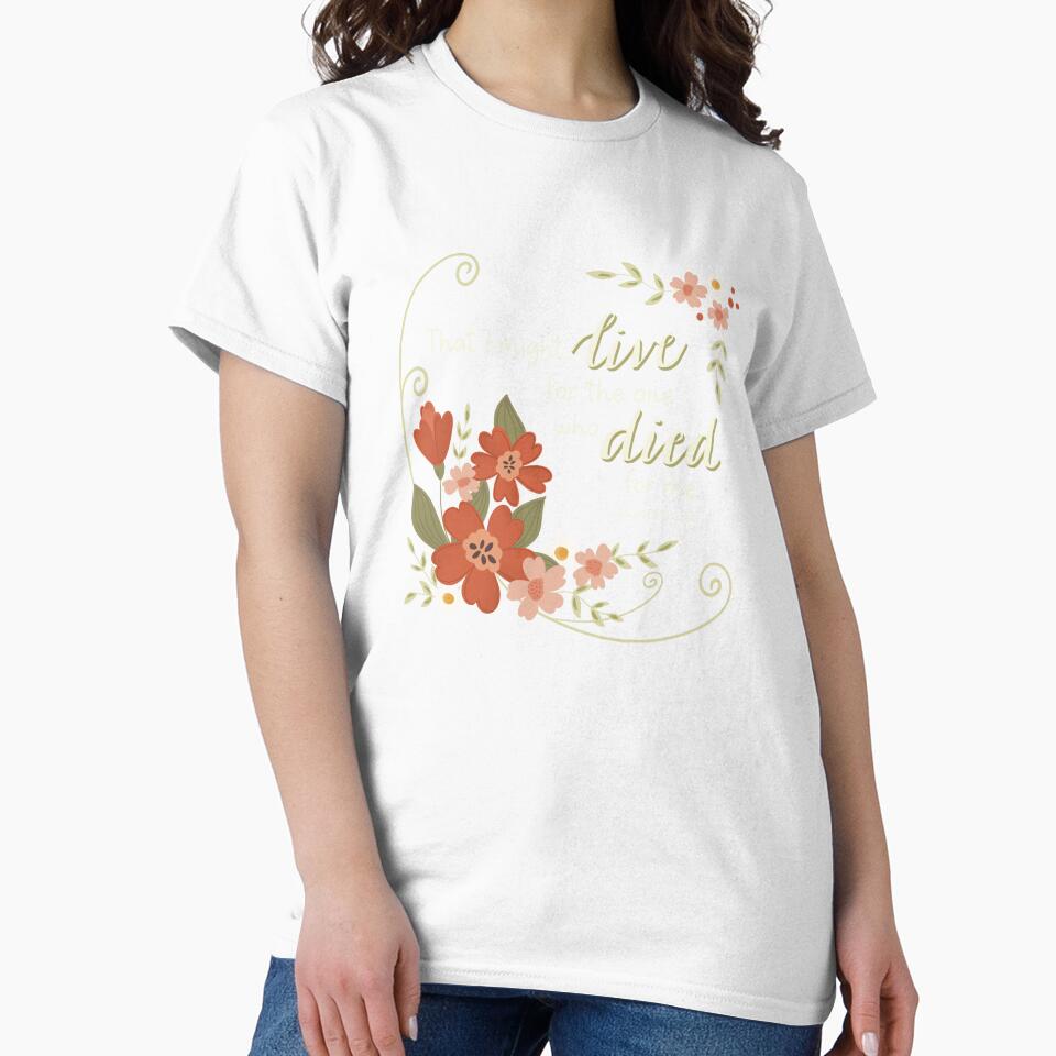 Then I might live -II Corinthians 5:15 by Willow & Grace Designs