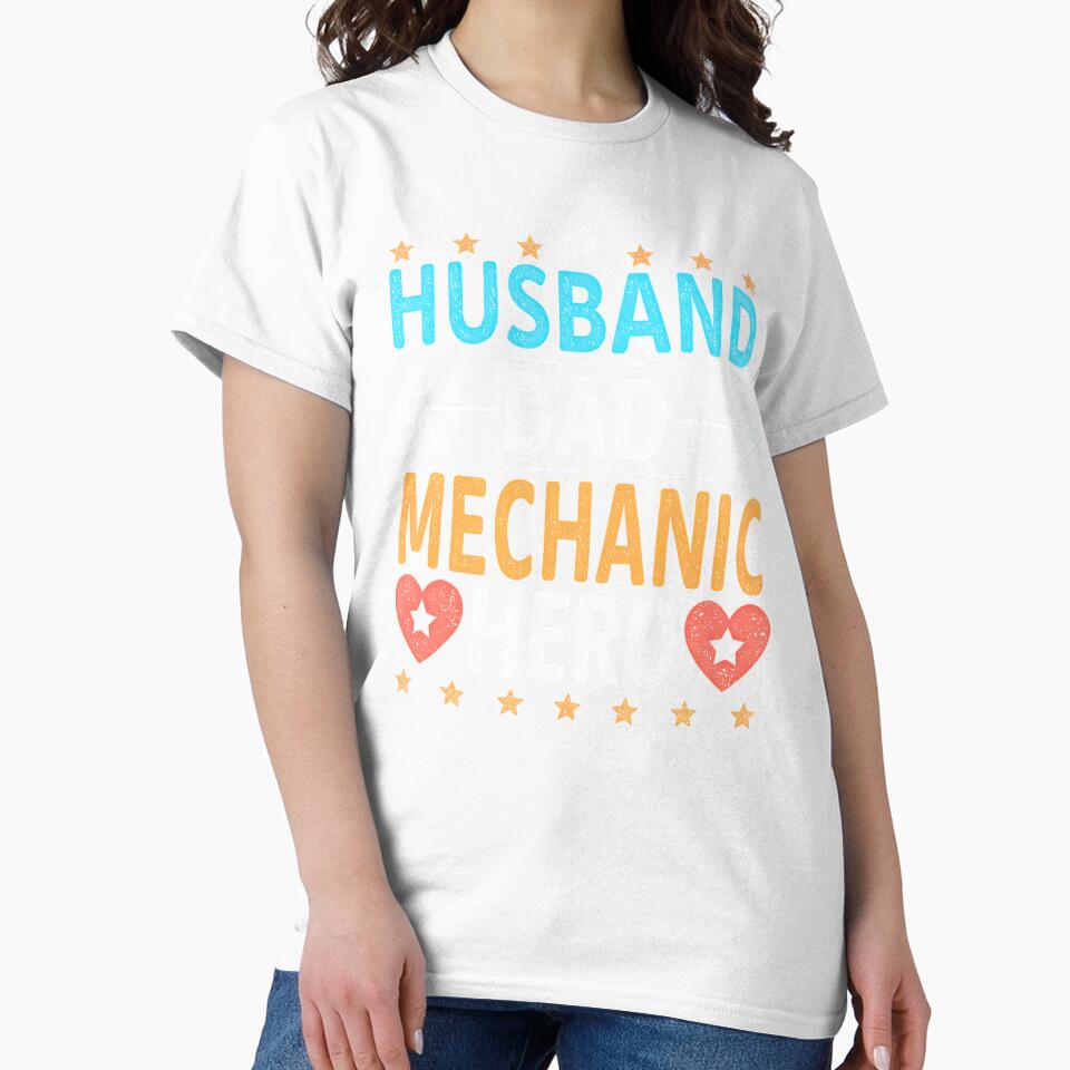 Husband Dad Mechanic Hero by Topmaxdesign