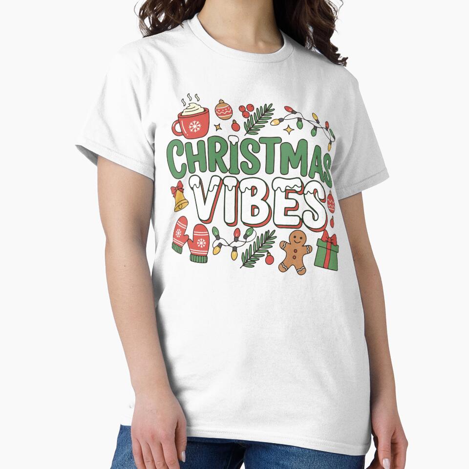 Christmas Vibes Holiday by GhoulishGraphX