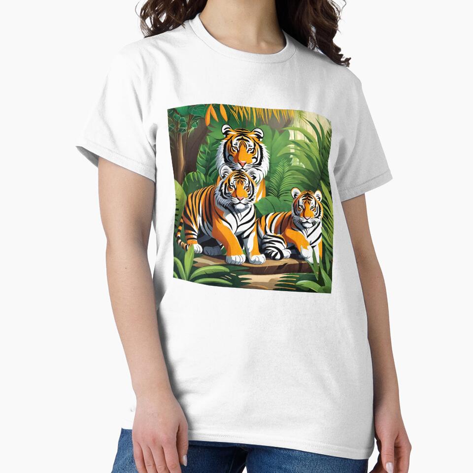 Beautiful Sumatra Tiger Family in the Jungle Amazon Forest by sportsimpact