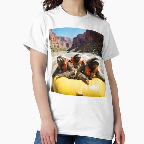 Adventurous Sloths White Water Raft the Colorado River by Tridentulus