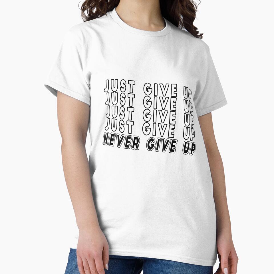 Never give up by barotel34