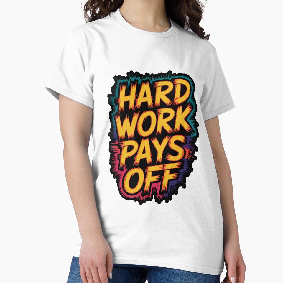 Hard Work Pays Off – Retro Comic Energy by Enea Kelo