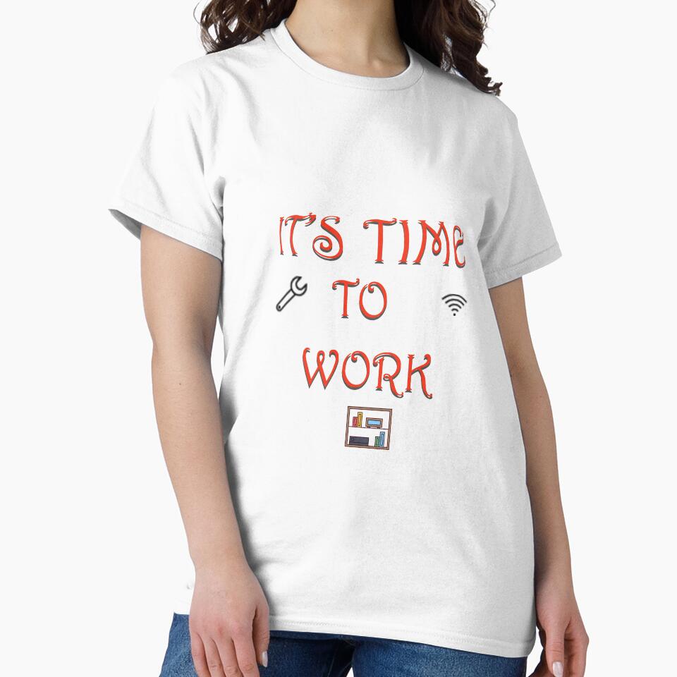 it's time to work by KLSproduct