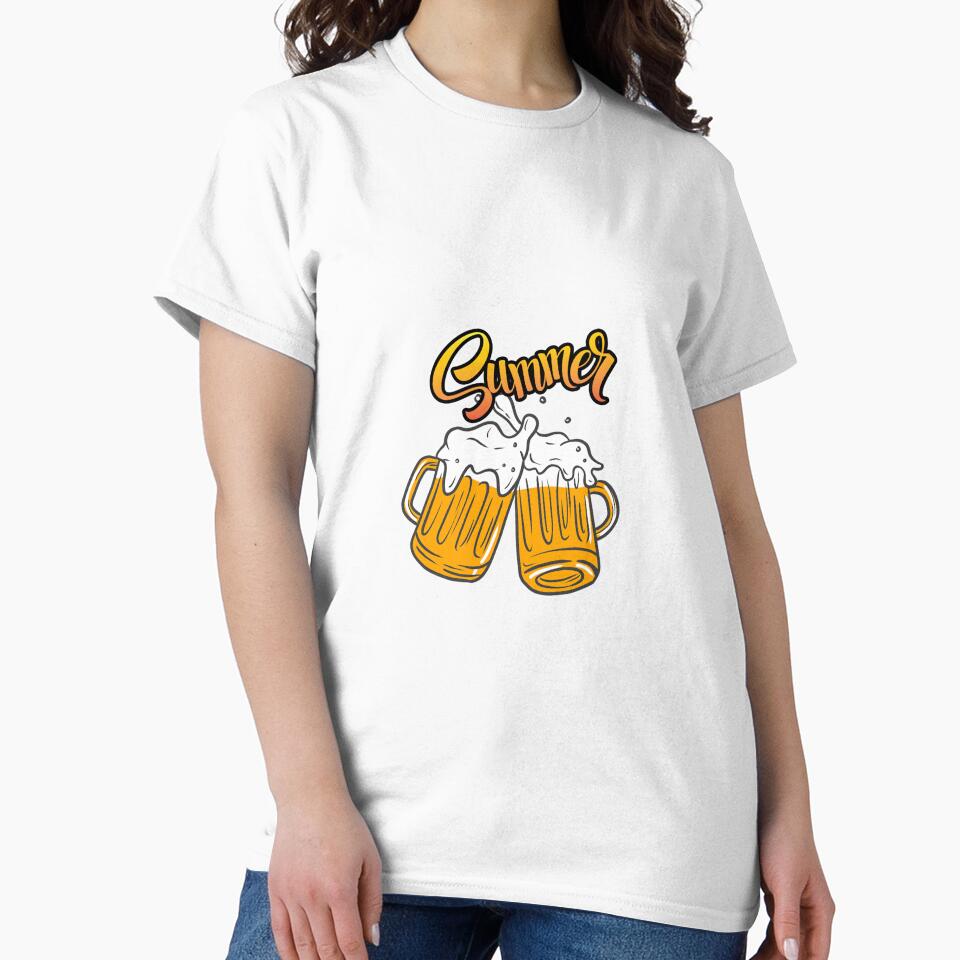 Happy Summer T-shirt by METAGOD POD