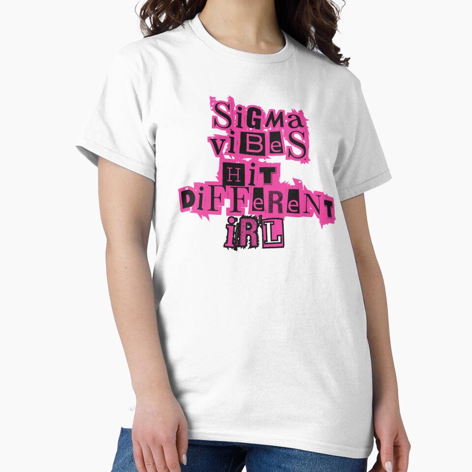 Sigma Vibes Hit Different IRL (In Real Life) 2025 Slang by Artography Designs