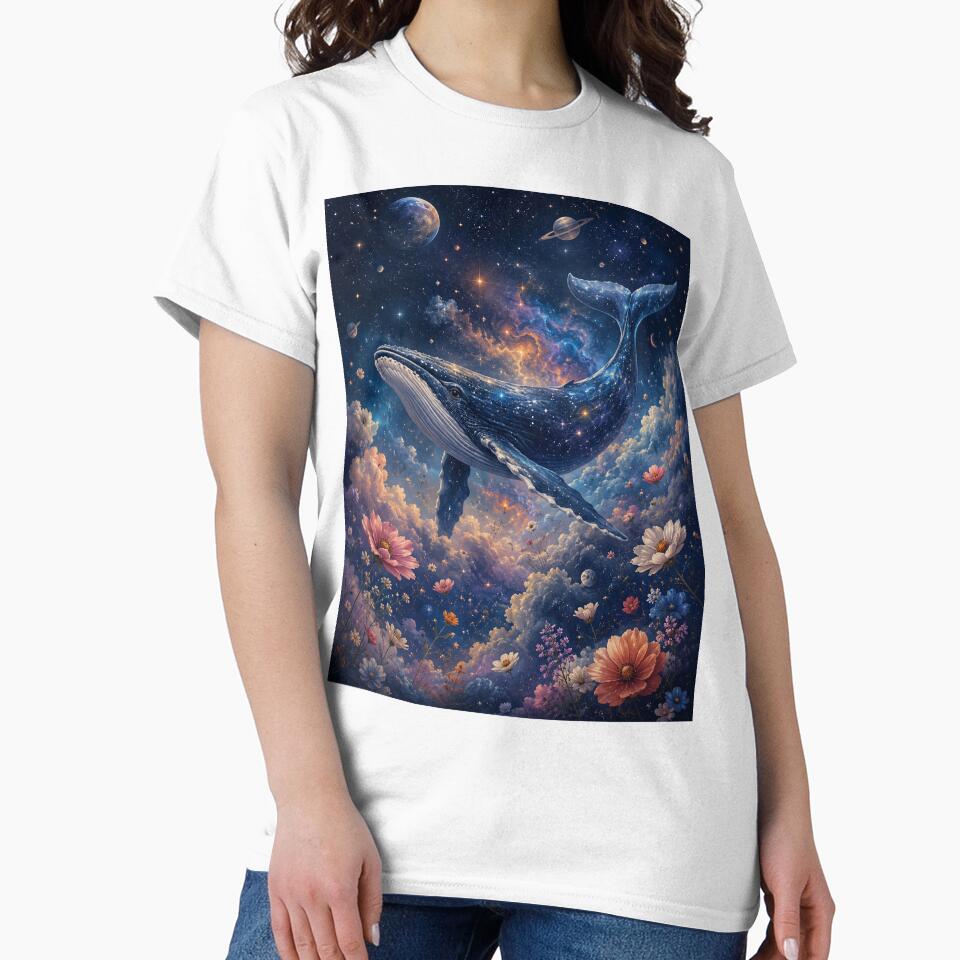 Cosmic Whale Dreamscape Poster by DrizzyV