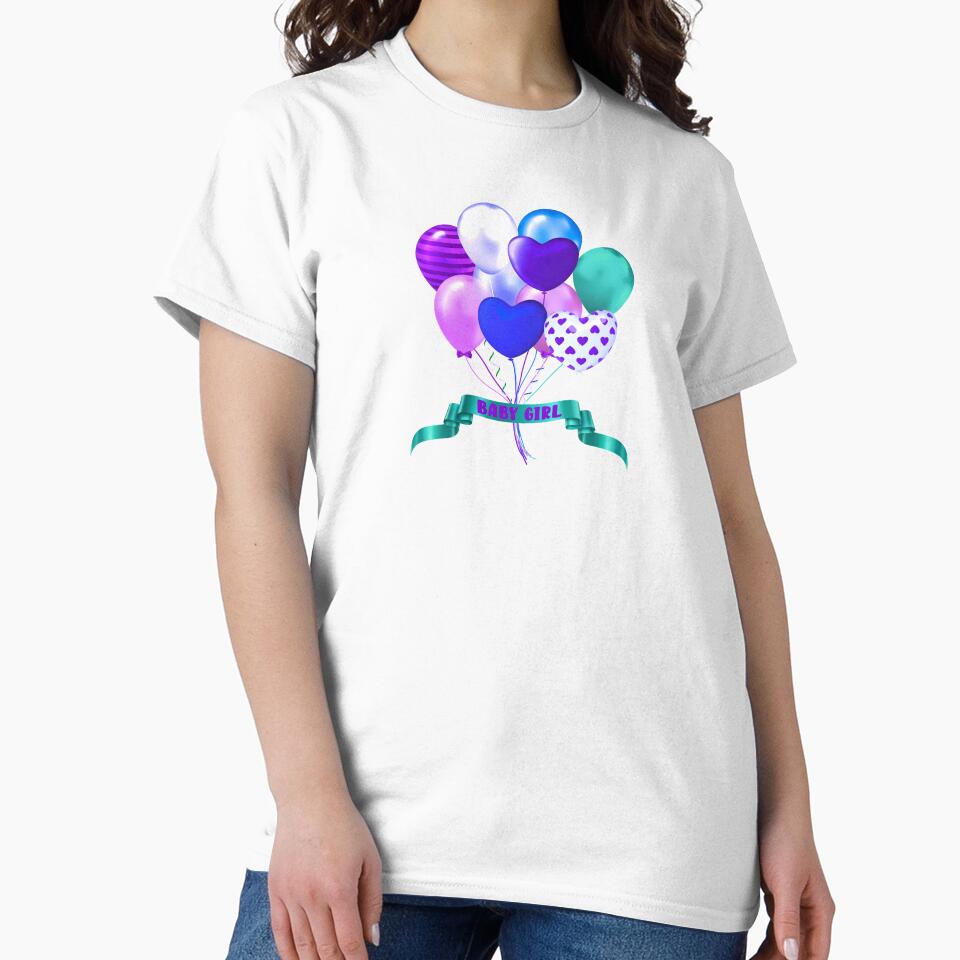 Baby Girl Balloon Bundle (Incl. Maternity & Baby Wear) by PawsitiveMum
