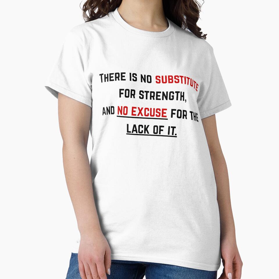 No Excuses by BMBR-Designs