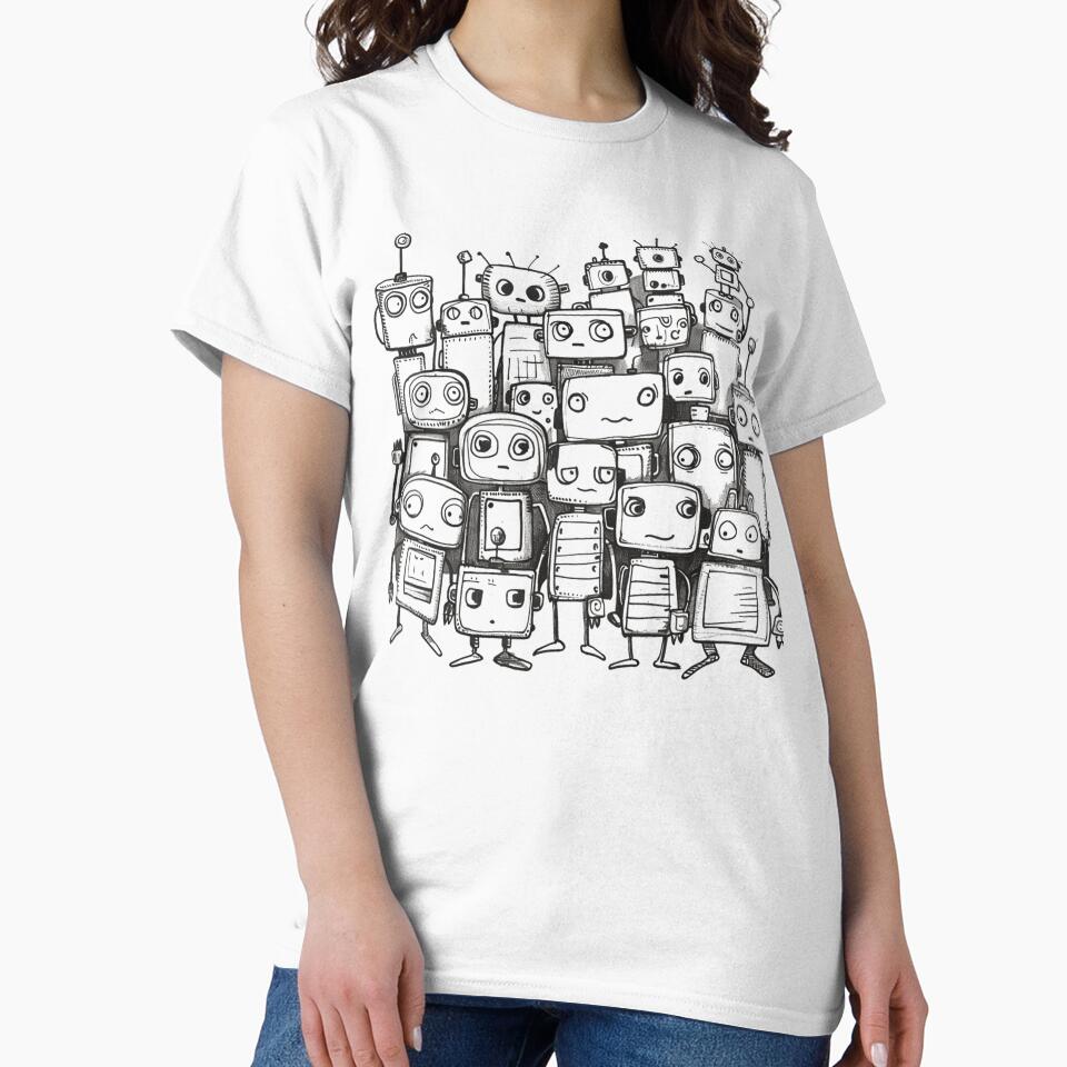 Kids Doodle Robots by SociallyRemoved