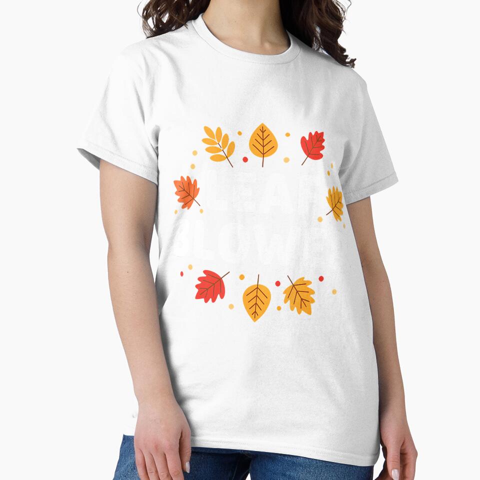 Funny Leaf Blower Fall Couple Matching by DeannaAntoin