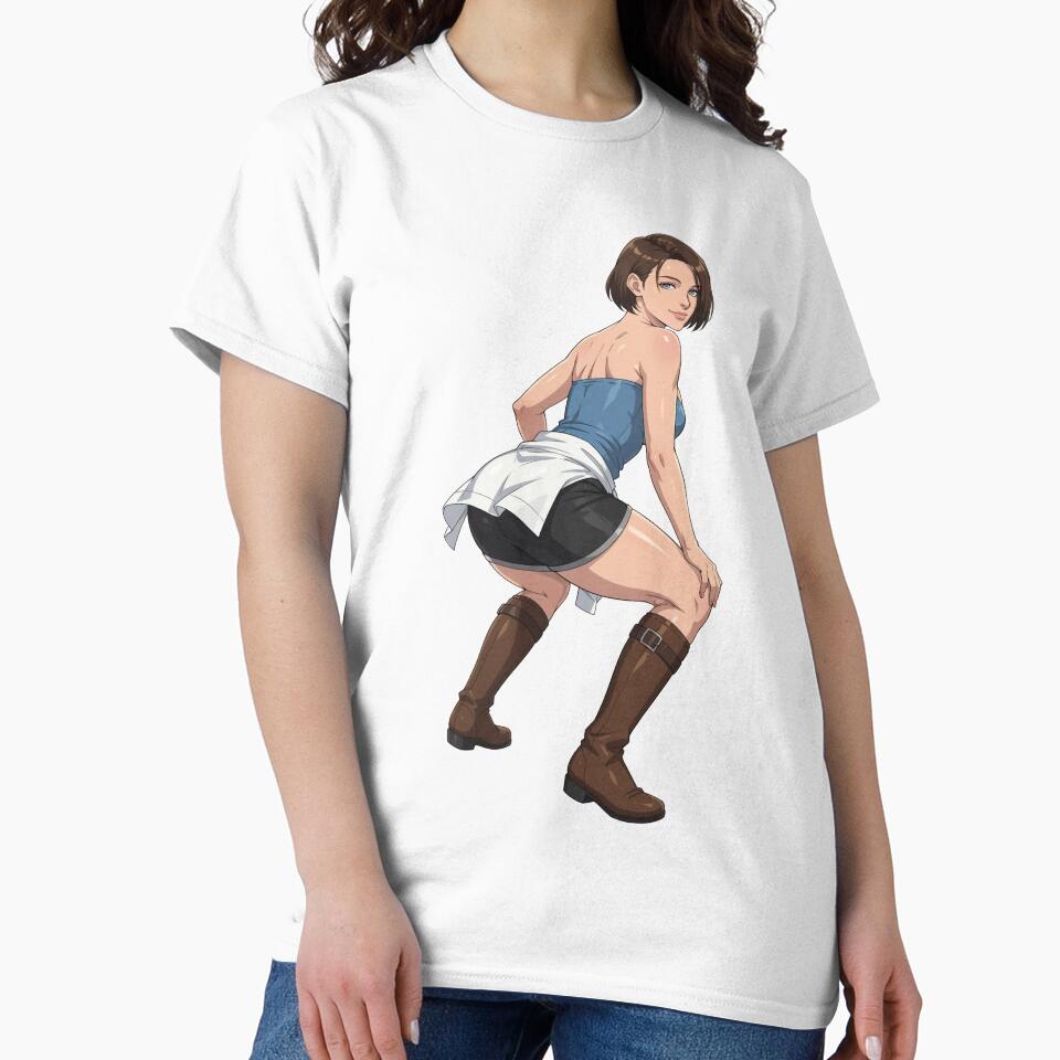 jill valentine resident evil 3 anime 3 by andresdrawing