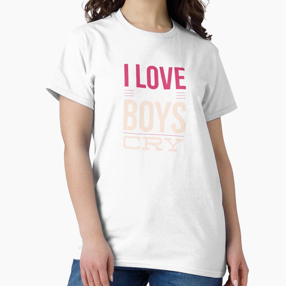 I Love To Make Boys Cry by Letters-Art