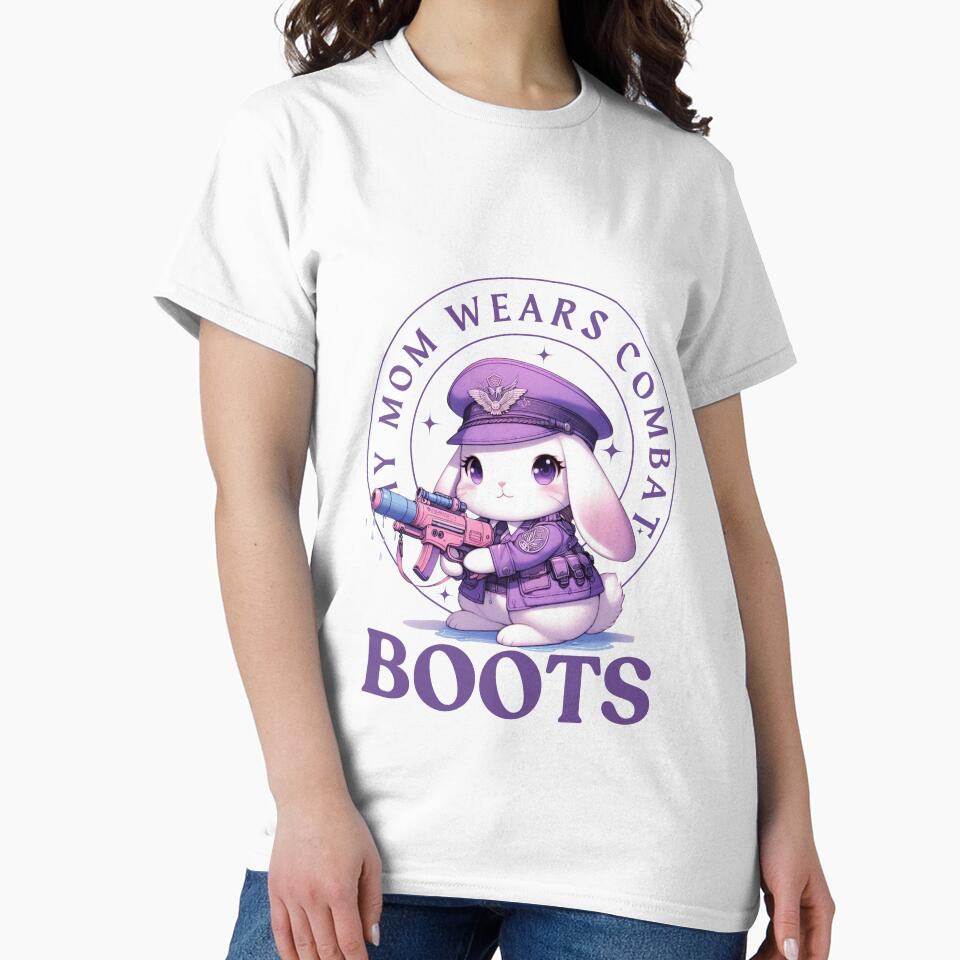 Military child : My Mom wears combat boots by Peerless-Prime