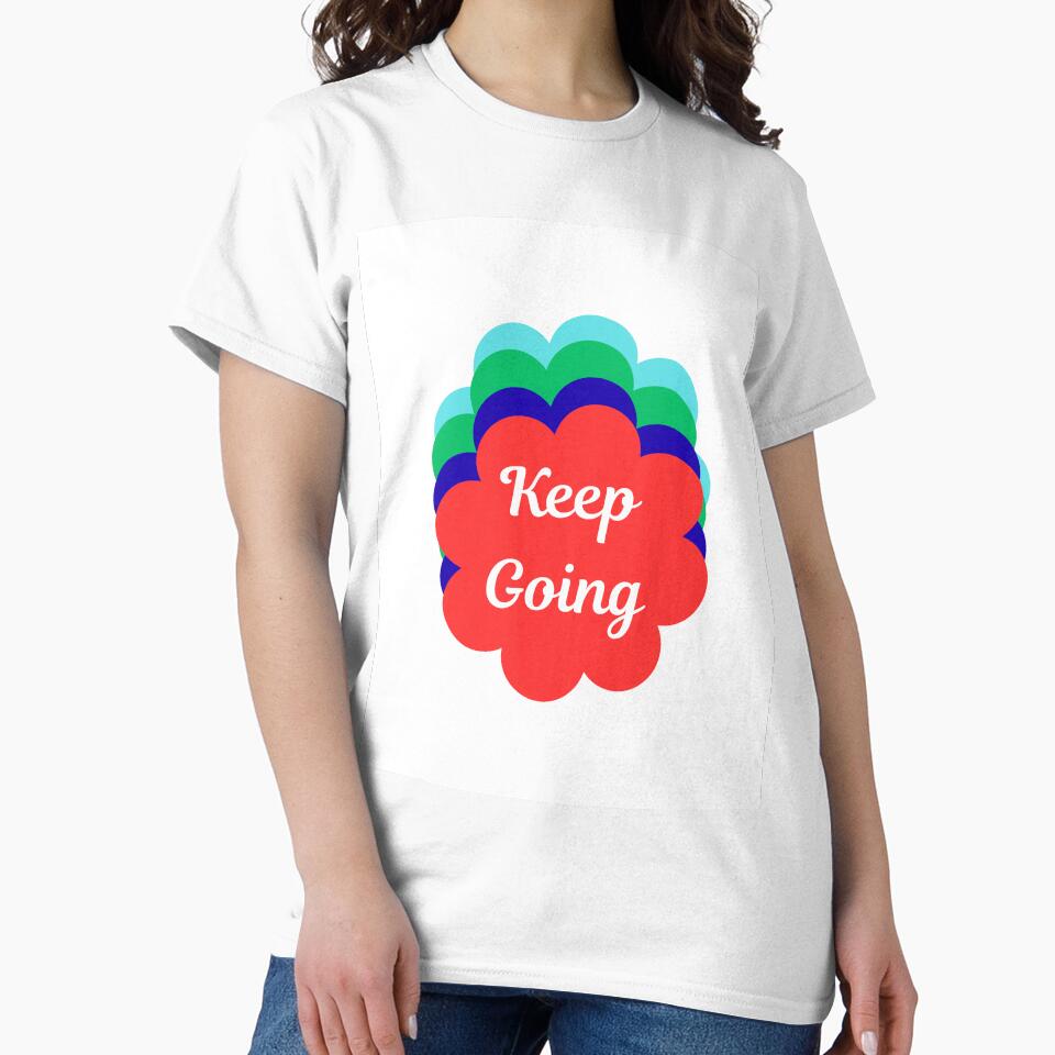Keep Going typography design by Swati's Digital Den