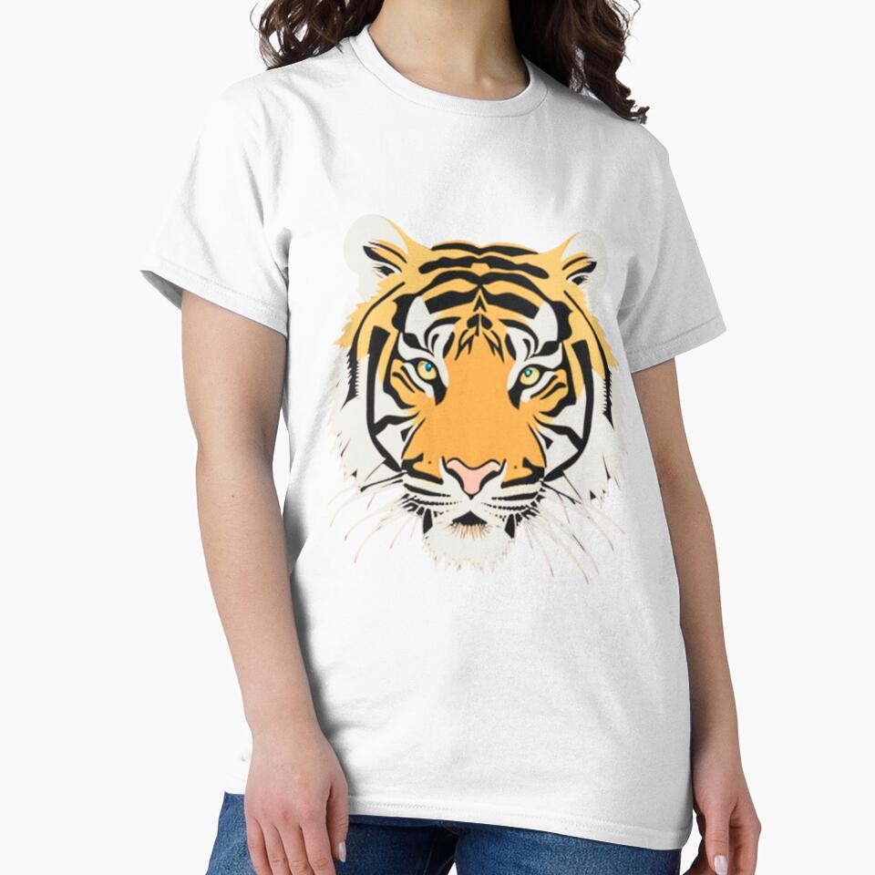 Bengal Tiger Face by A-J-S-Designs
