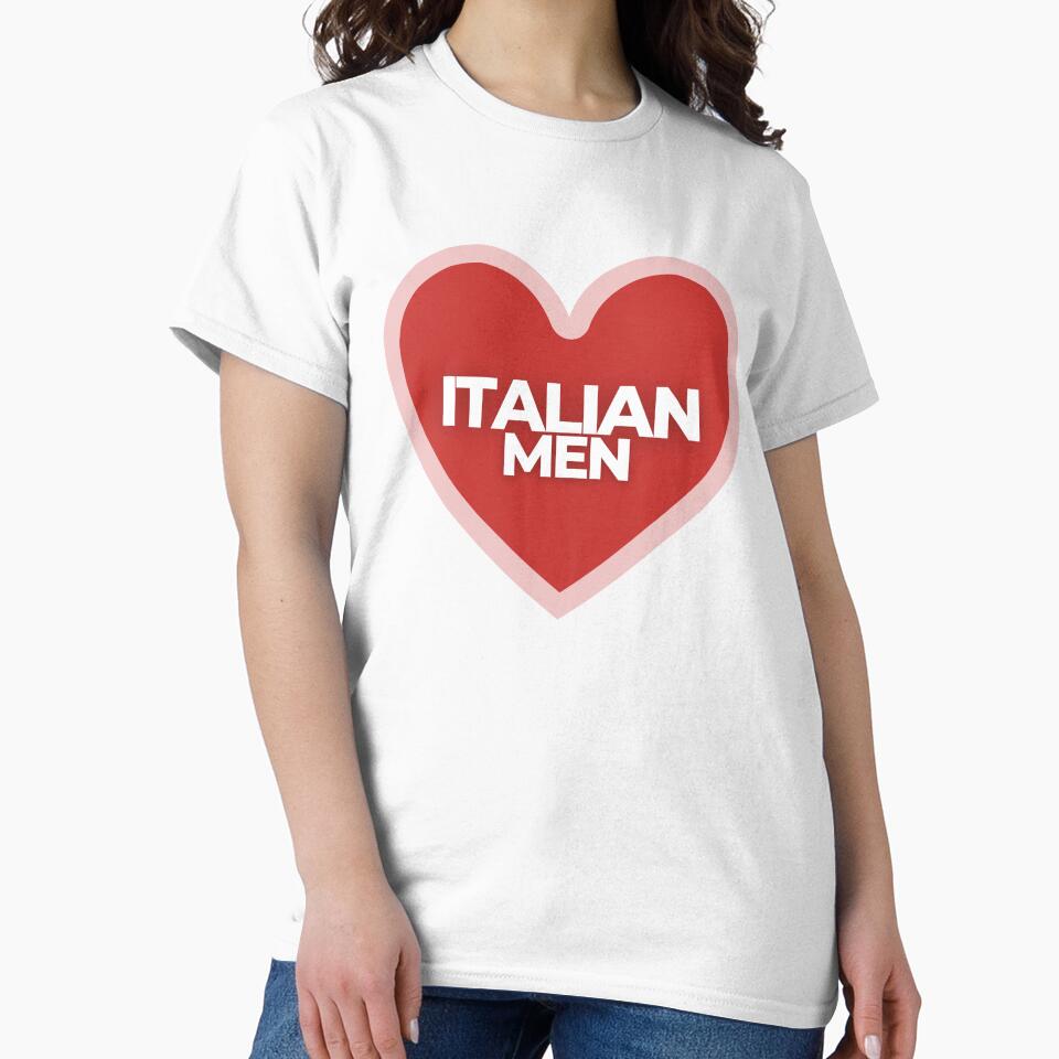 I Heart Italian Men by Itsheartshop