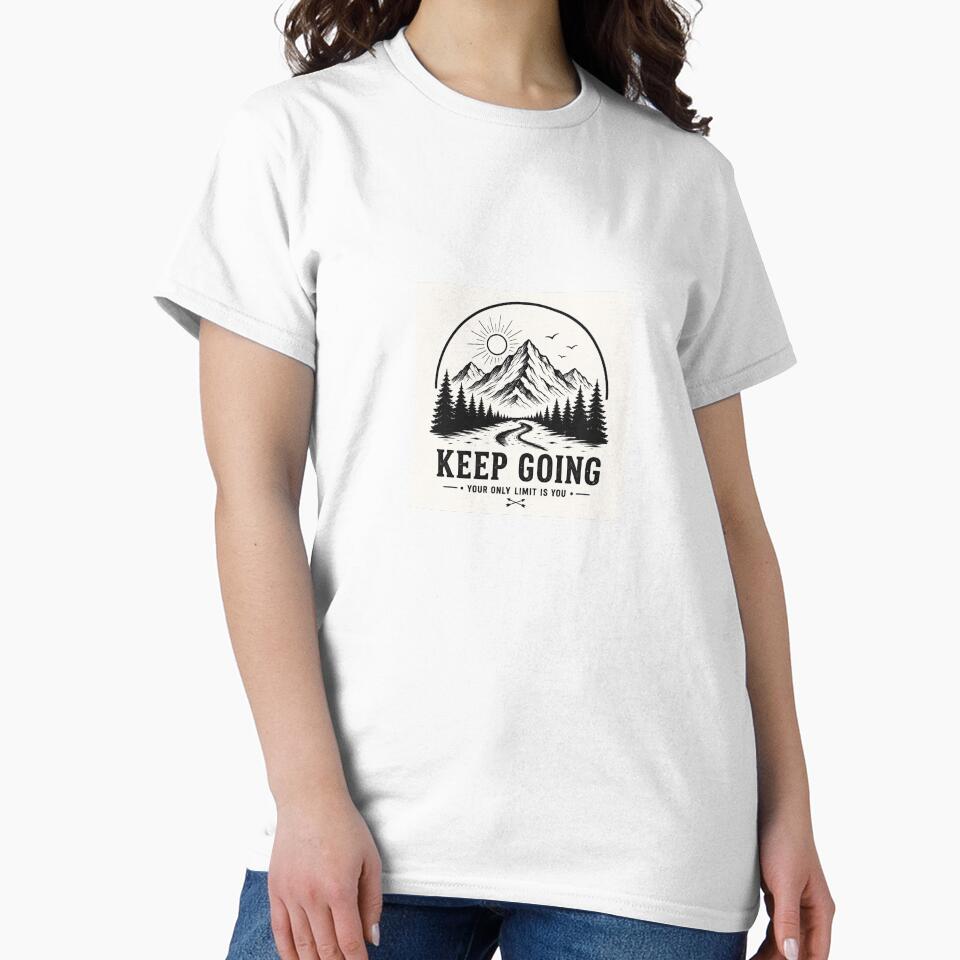Keep Going Mountain Motivation by ssluxury