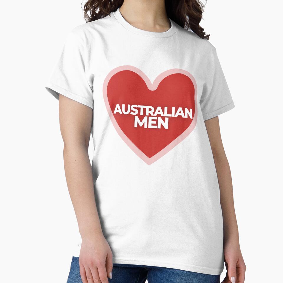 I Heart Australian Men by Itsheartshop