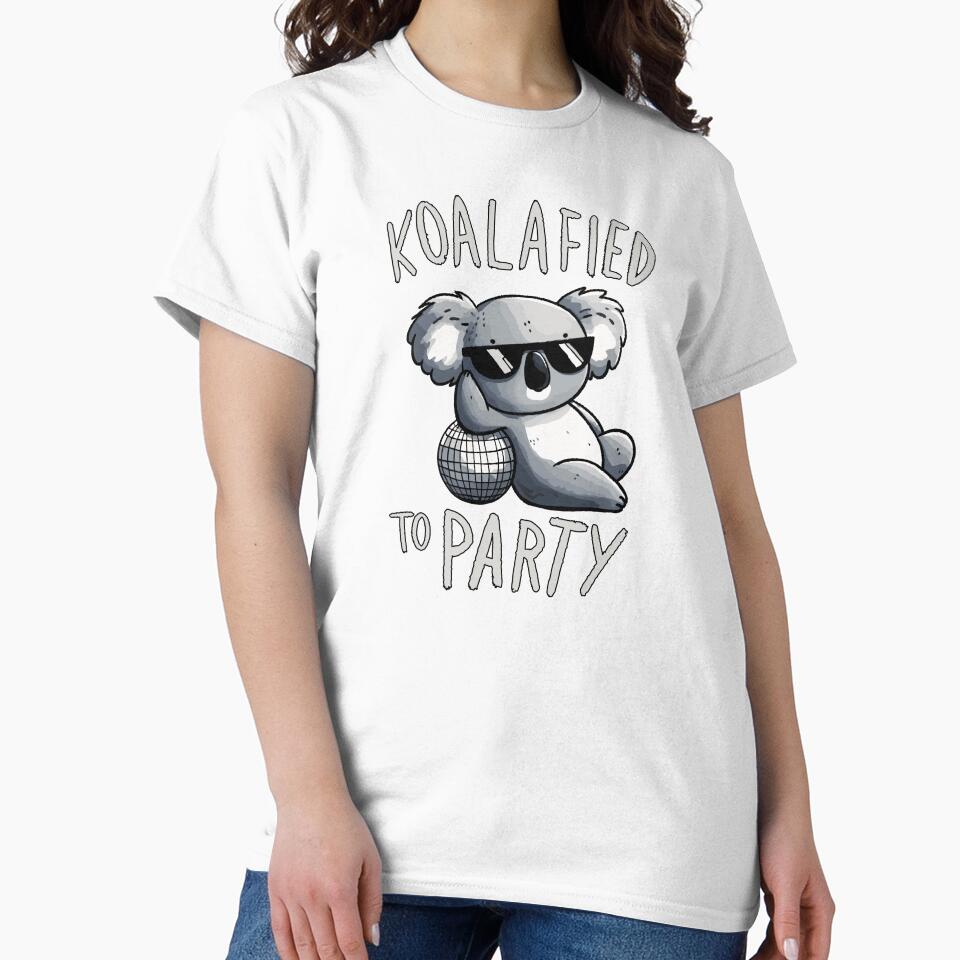 Koalified to Party Disco Koala by DoodleDashShop