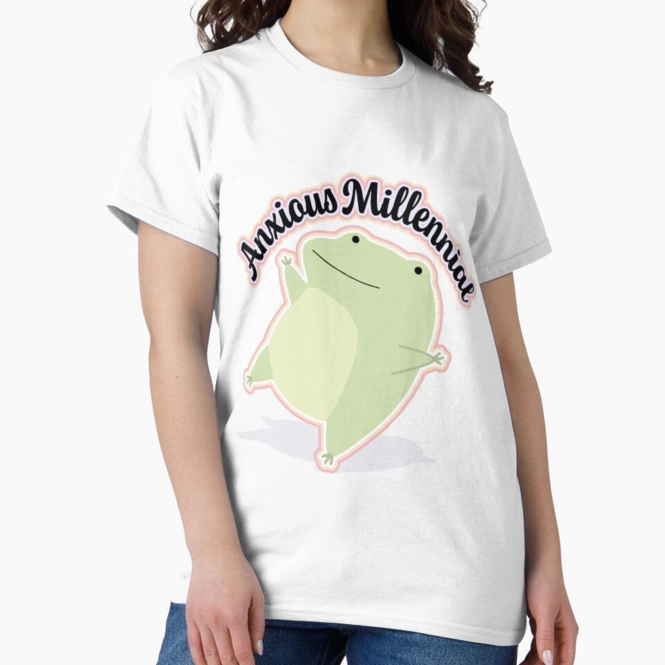 Anxious Millennial / Froggy by Becca Alessi