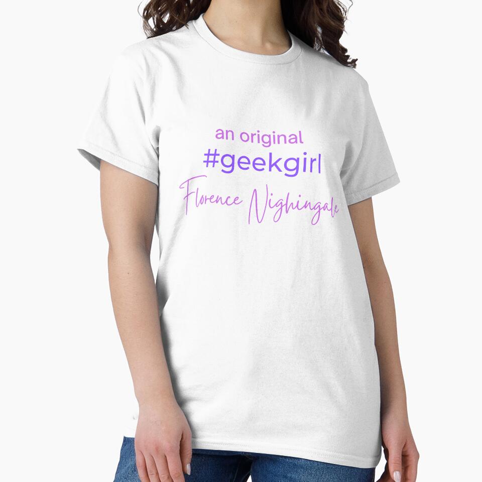 An original #geekgirl  Florence Nightingale |  FAMOUS GEEKS by Le Plus Three