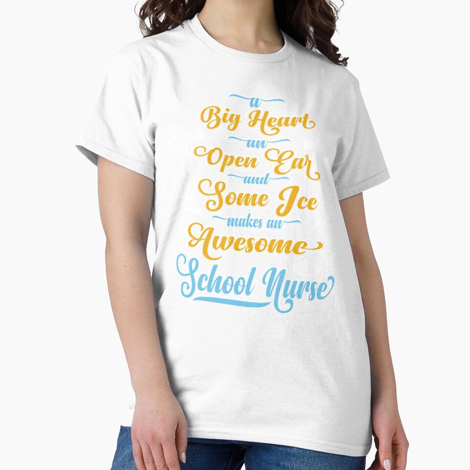 School Nurse Tshirt Nursing Gift Medical Love Got Ice by DSWShirts