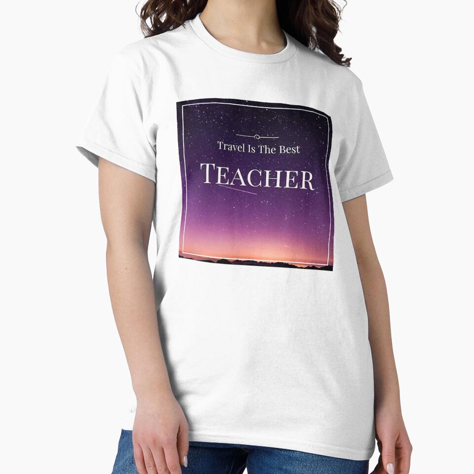 Travel is the Best Teacher by DoodleDashCollective