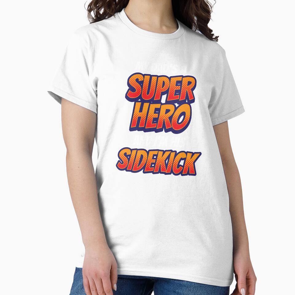 Kids My Dad Is My Superhero Shirt Boys Girls Super Hero by haselshirt