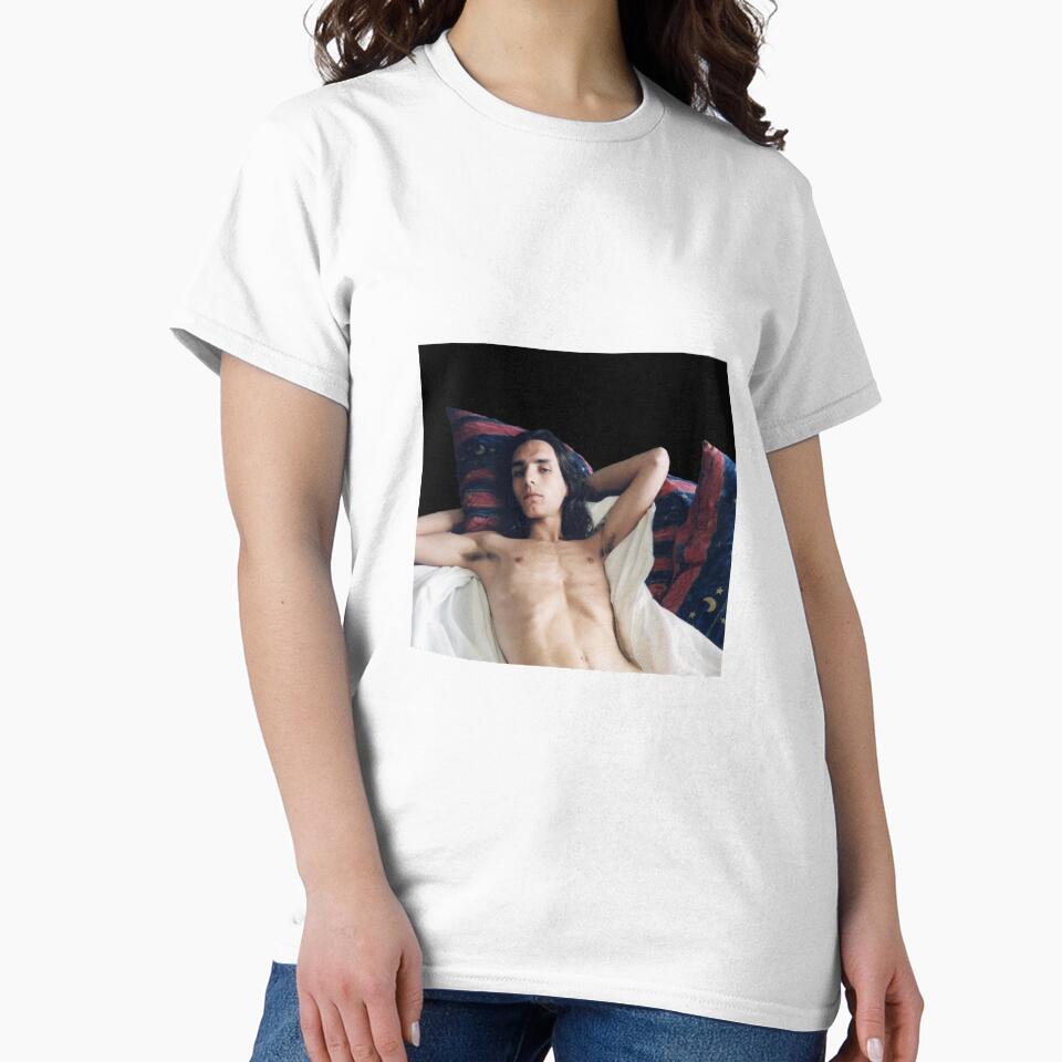 Long-Haired Male Youth Shirtless by sLIB