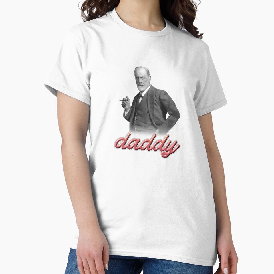 Sigmund Freud daddy psyhology design by snazzyseagull
