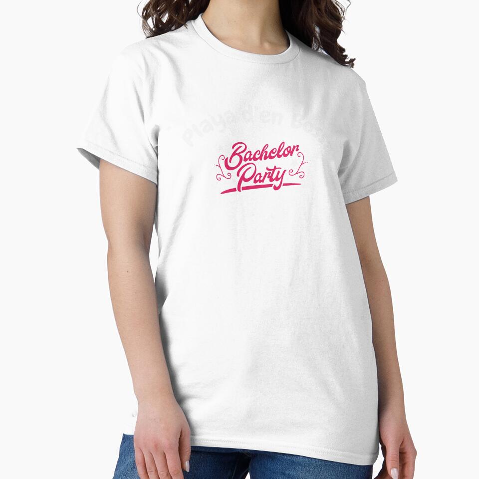 Bachelor Party Shirt Playa d’en Bossa Pre Wedding Celebration Tee by haselshirt