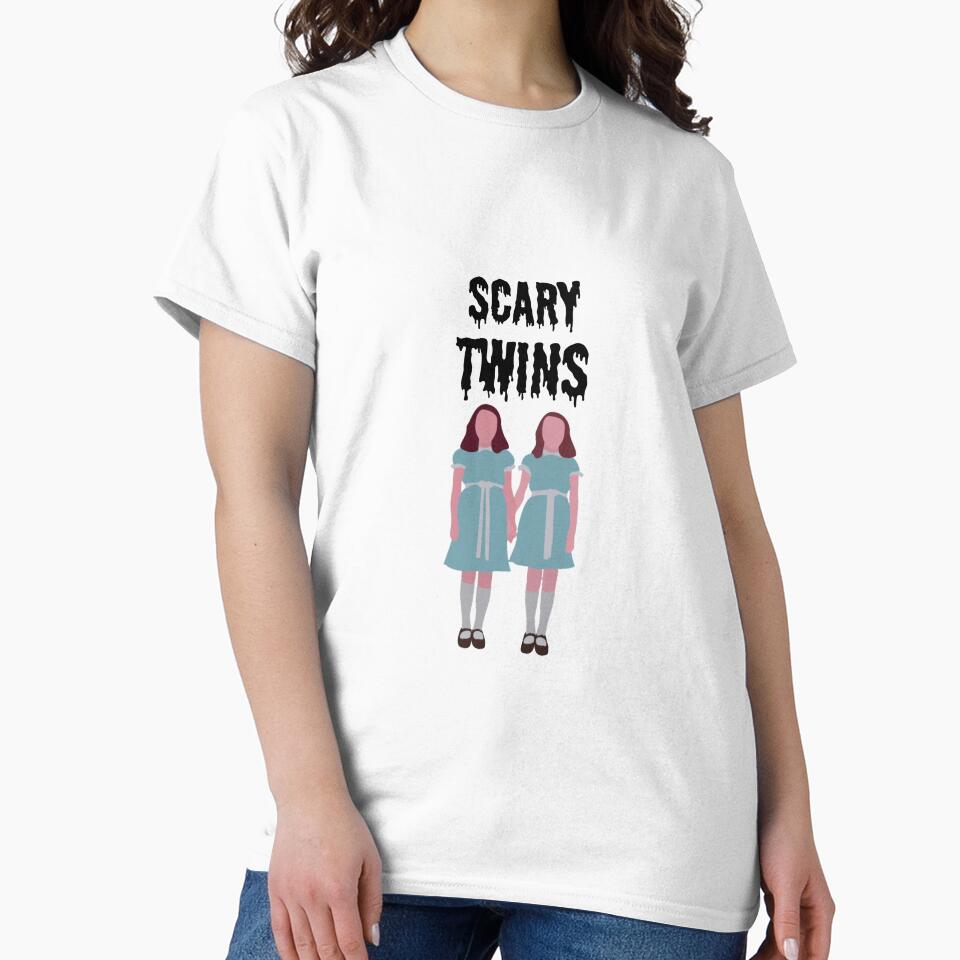 Best Twin Sister - Scary Twin Sisters - Spooky Twins - Strange Twins - Gothic Twins - Identical Twin Shirt - Girl Twin tshirt by happygiftideas