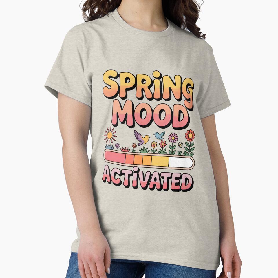 Spring Mood Activated – Cheerful Seasonal Design by Jollys-ArtShop