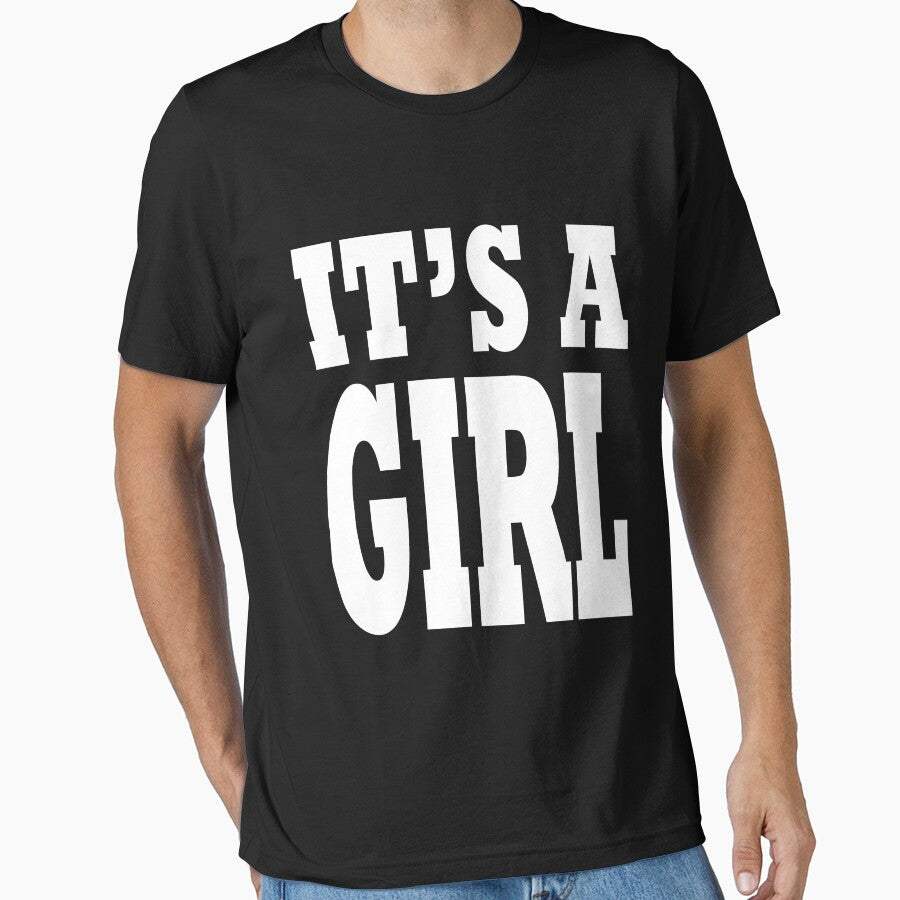 its  a thing whiteIts A Girl Adoption Party Cute Funny Gender Reveal Baby Shower T Shirt by arcadetoystore