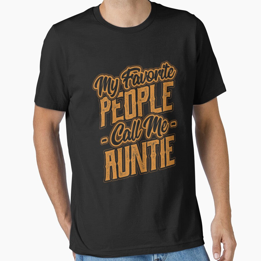 My Favorite People Call Me Auntie Gift by Hananiah Merch
