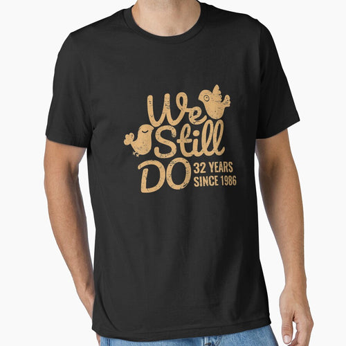 32nd Wedding Anniversary Tee Thirty-Two Years of Marriage Matching T-shirt, Phone Cases And Other Gifts by MemWear