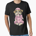 pink baby dog by Ocdawa
