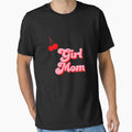 Black pink & Red Retro Cherry Girl Mom Merchandise by itsdessy23